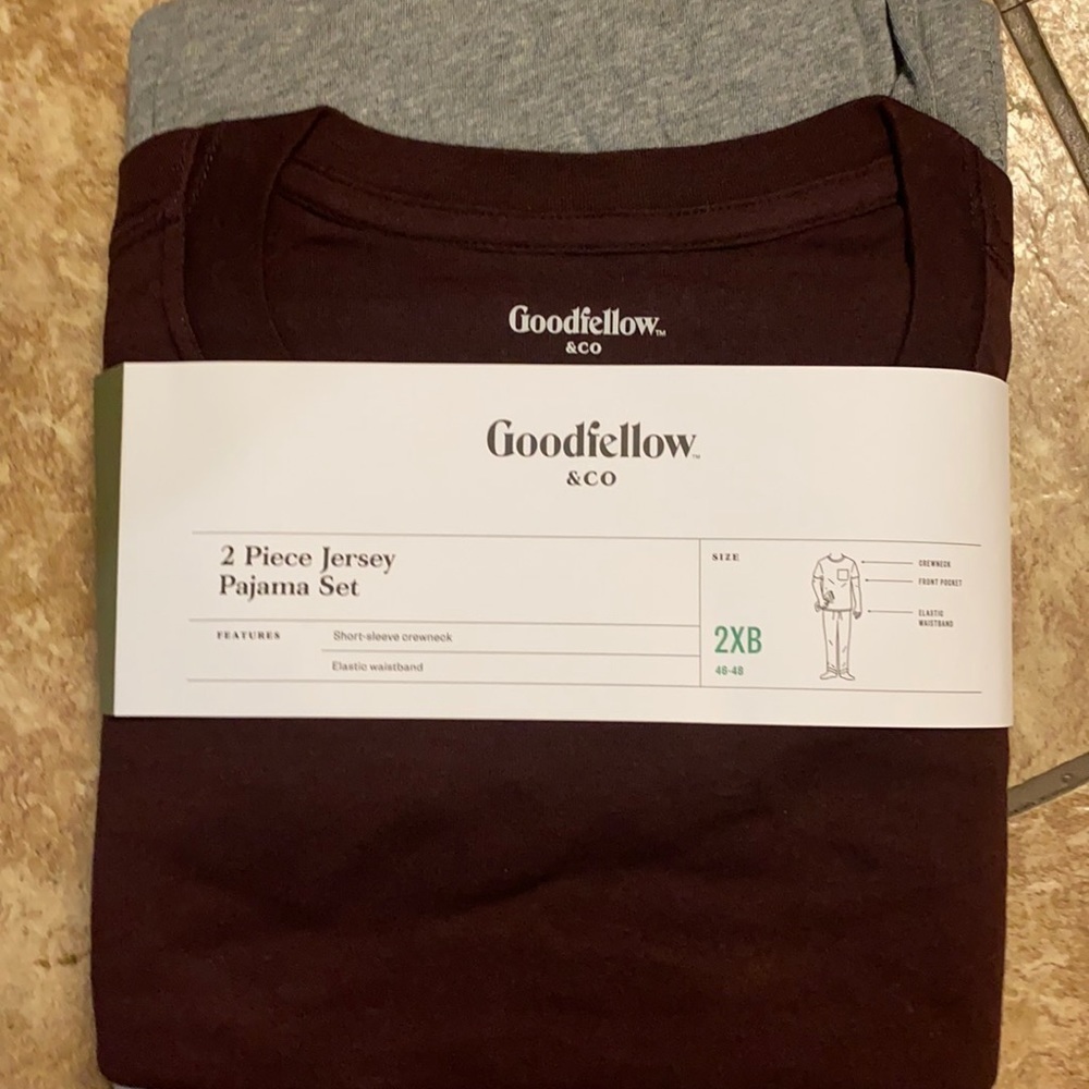 Men’s 2 pc. Jersey Pajama Set NWT Cozy Comfortable Fall Cotton